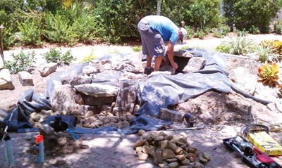 fountain for prayer garden