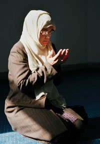 Muslim Woman Praying