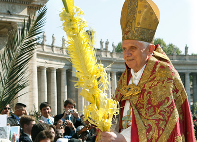 Palm Sunday - Pope