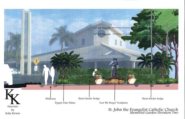 Rendering of new statue